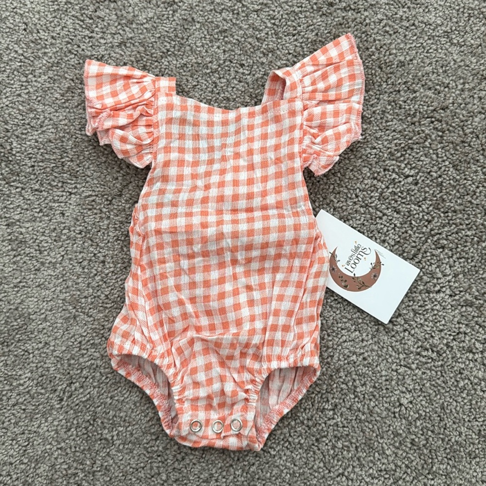 Bailey’s Blossom Ruffle Romper (0-3 Months)